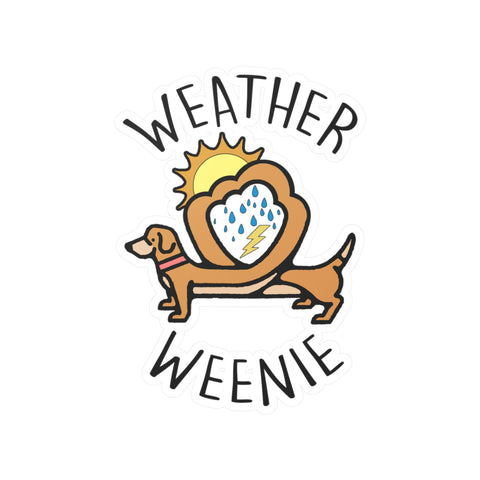 Weather Weenie Vinyl Decal
