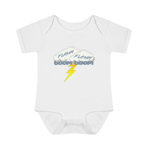 Flashy Flashy Boom Boom Infant Bodysuit
