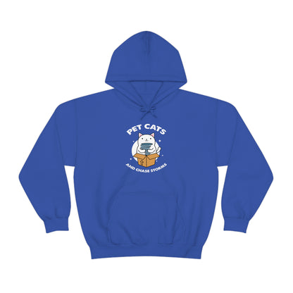 Pet Cats and Chase Storms Hoodie