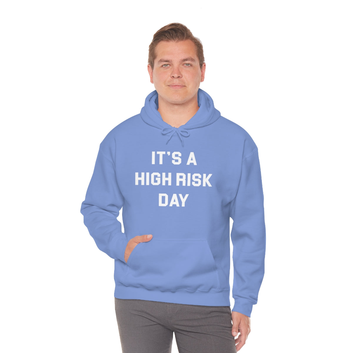 Sudadera con capucha de día de alto riesgo 