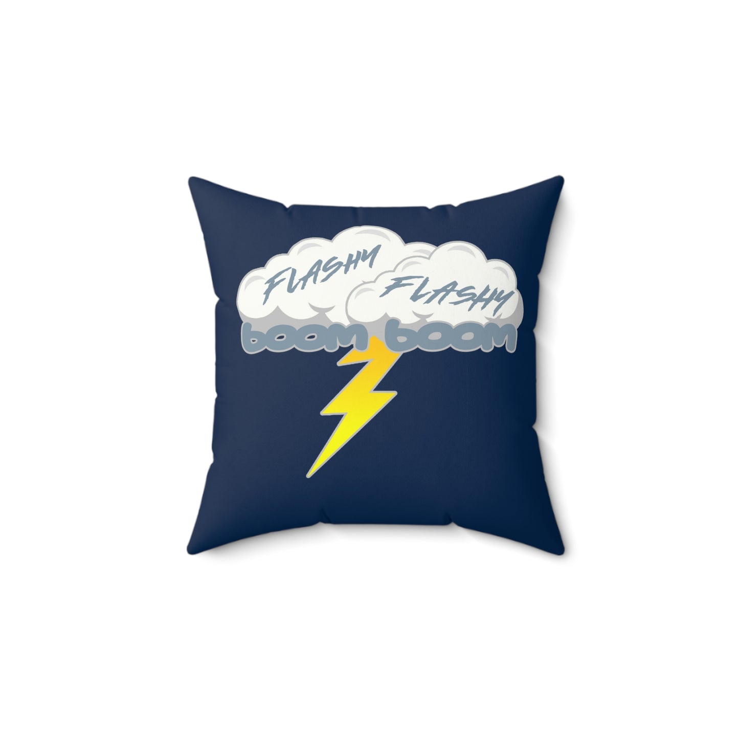 Flashy Flashy Boom Boom Throw Pillow