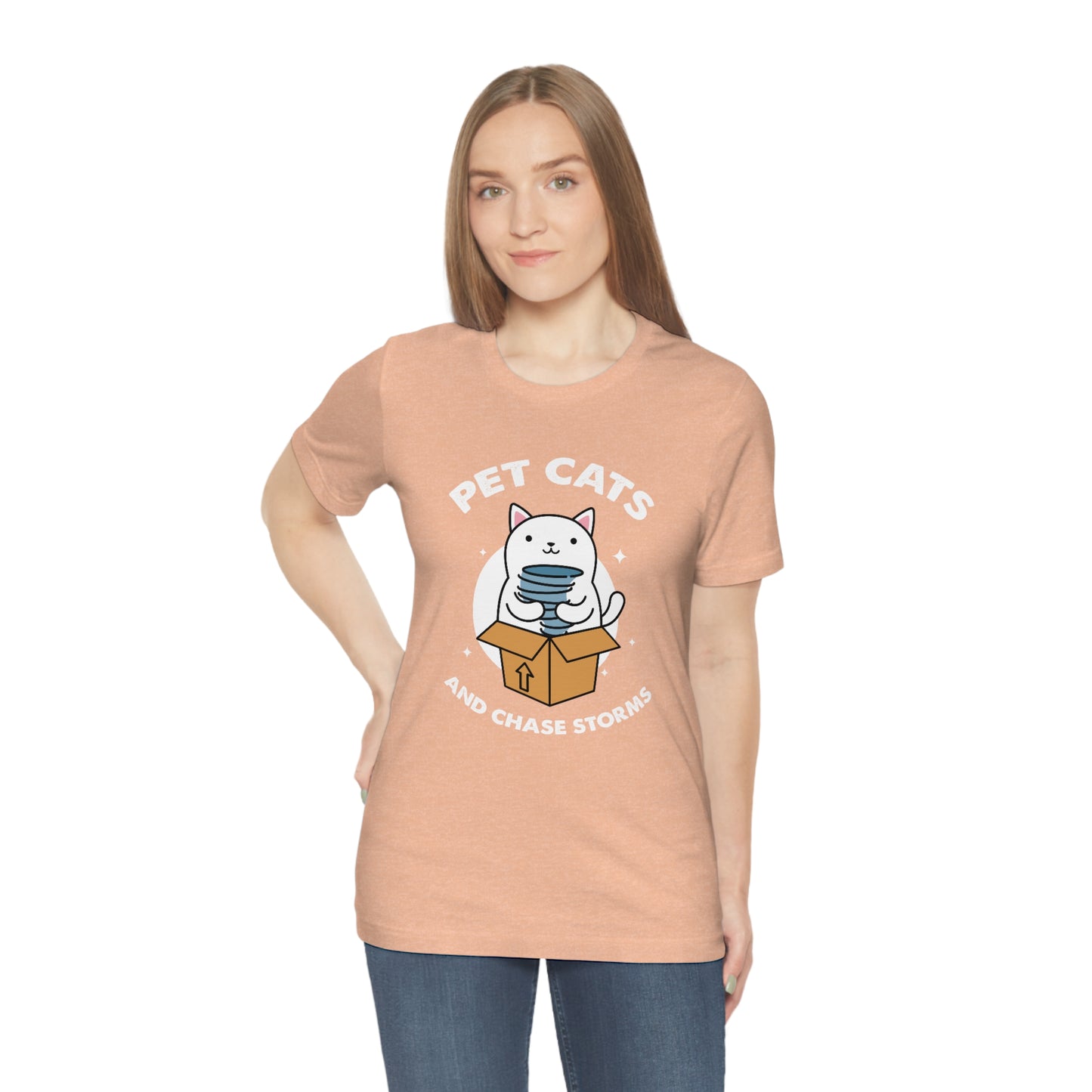 Pet Cats and Chase Storms Tee