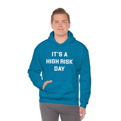 Sudadera con capucha de día de alto riesgo 