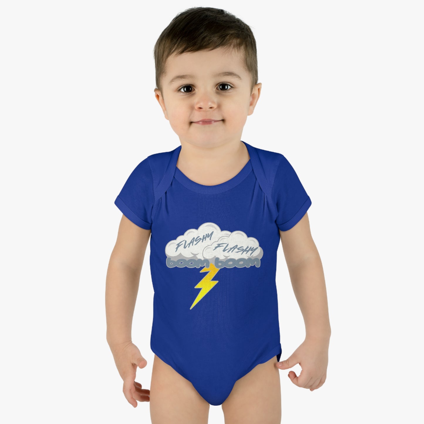 Flashy Flashy Boom Boom Infant Bodysuit