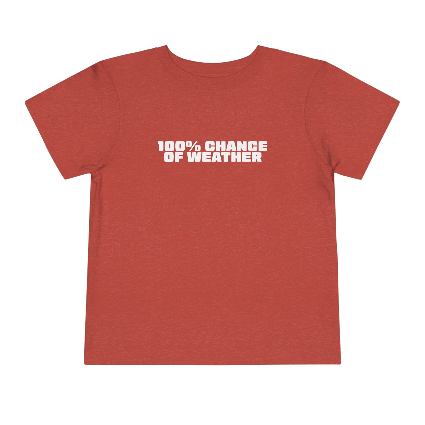 100% Chance of Weather Toddler Tee