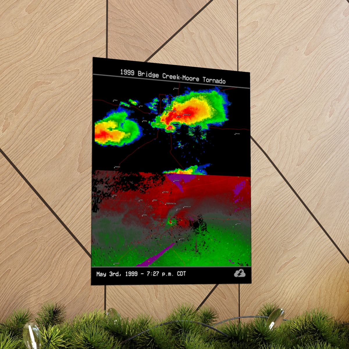 Moore, OK 1999 Tornado Poster