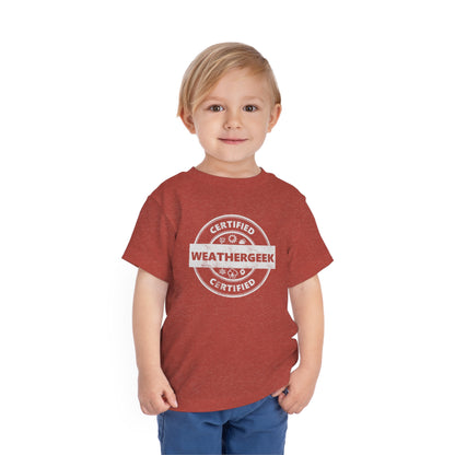 Certified Weathergeek Toddler Tee