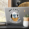 Pet Cats and Chase Storms Vinyl Decal