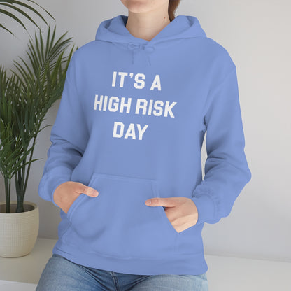 Sudadera con capucha de día de alto riesgo 