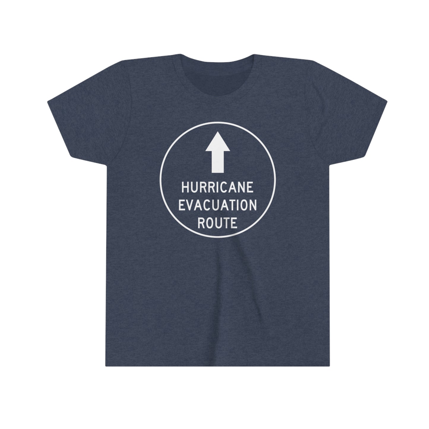 Hurricane Evacuation Route Kids Tee