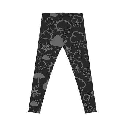 Leggings informales Wx Icon (negro/gris) 