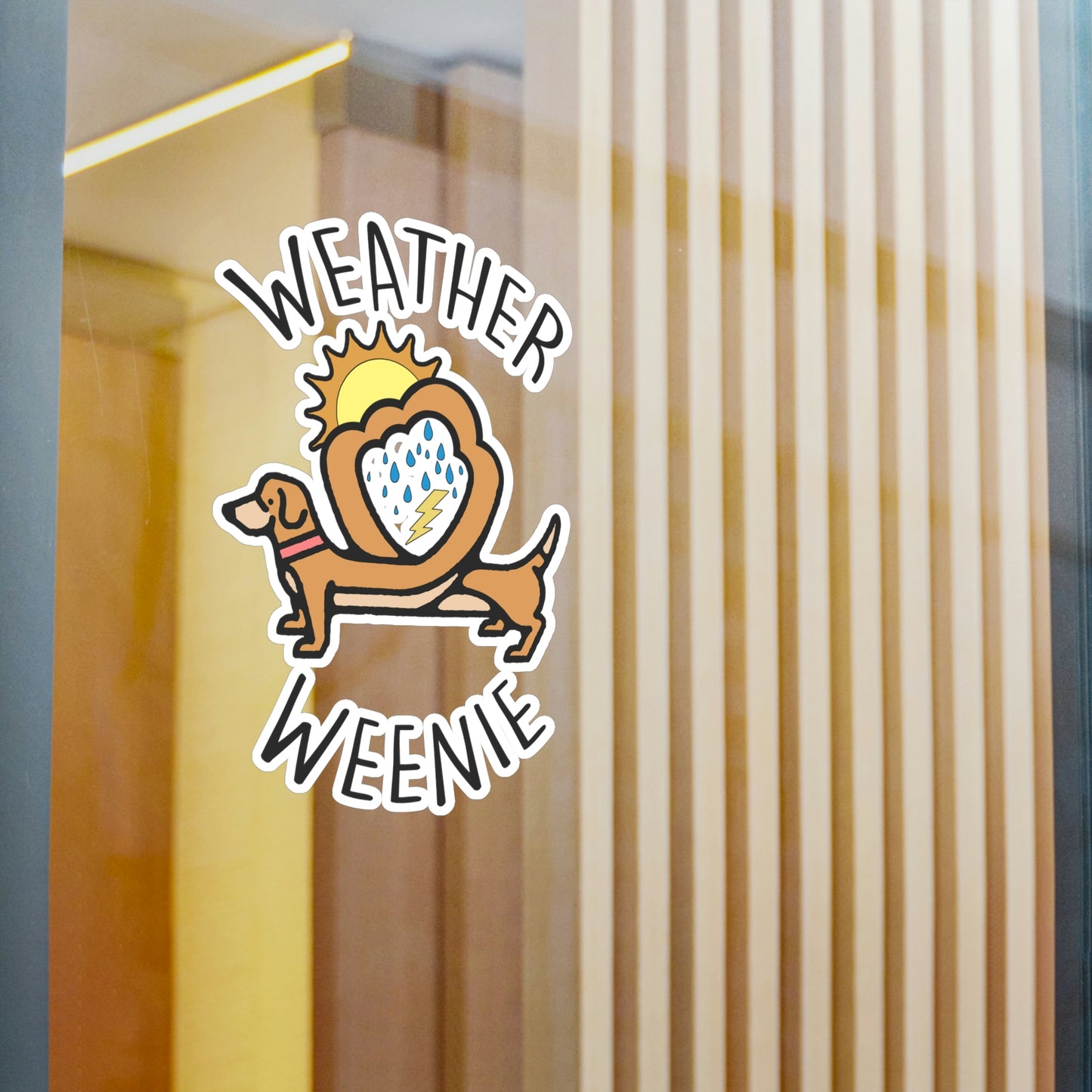 Weather Weenie Vinyl Decal