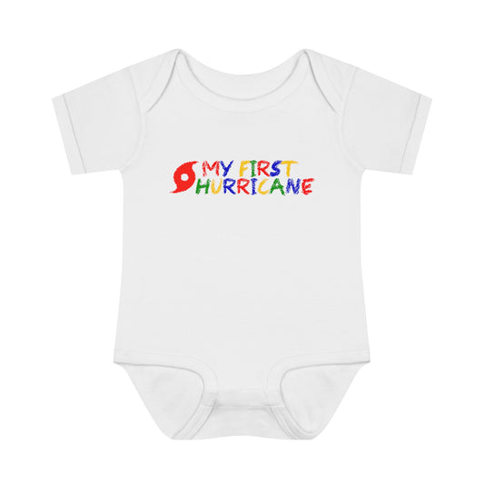 My First Hurricane Infant Bodysuit