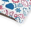 Wx Icon (Red/Blue) Pet Bed