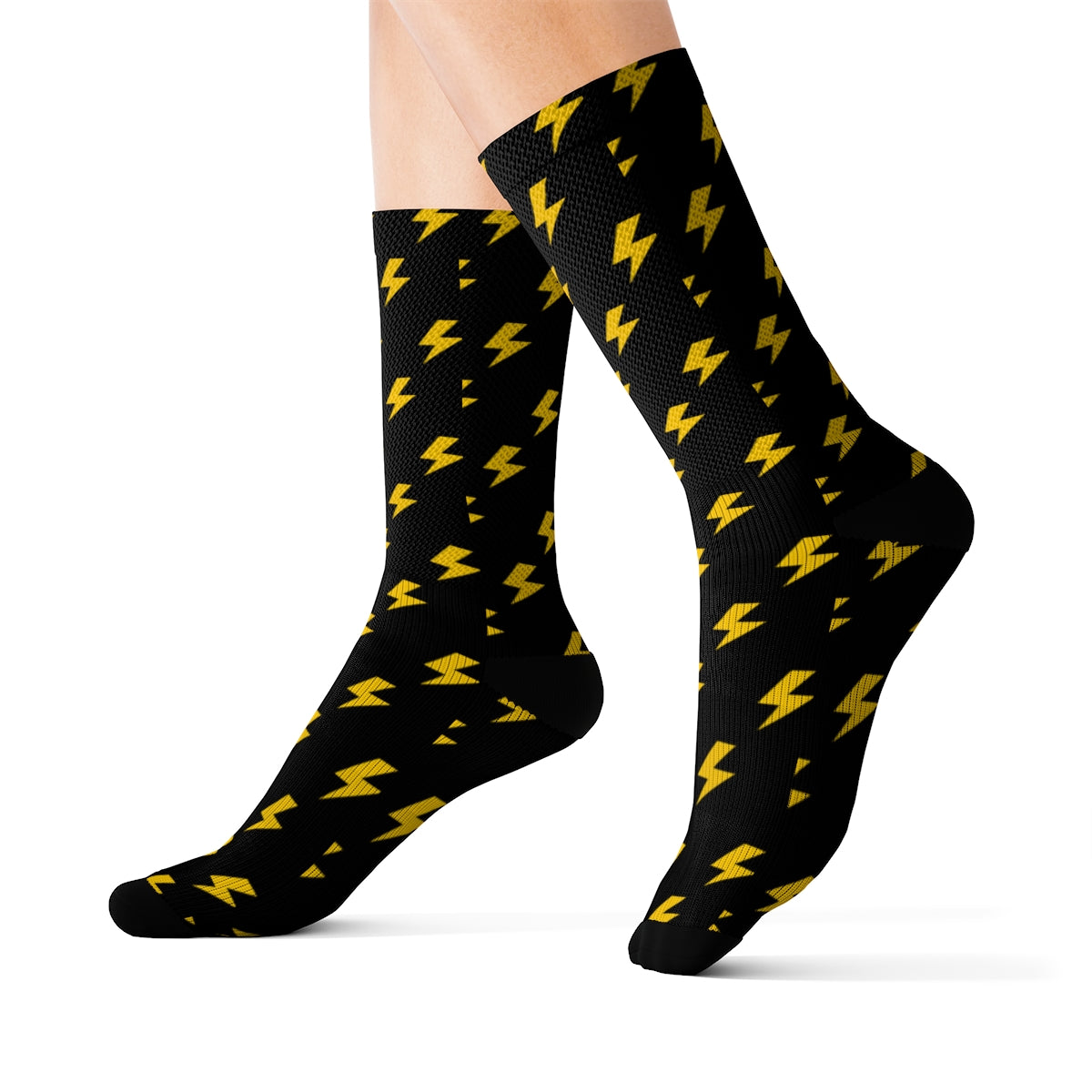 Rayo (negro/amarillo) Calcetines  