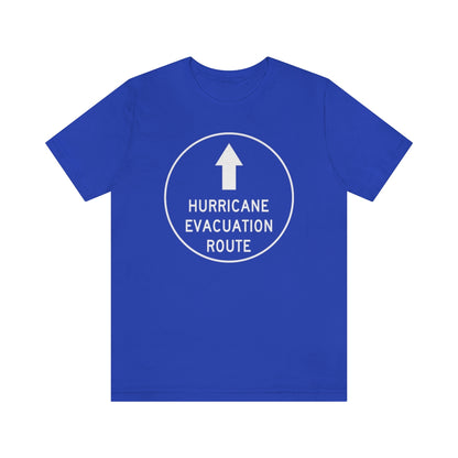 Hurricane Evacuation Route Tee