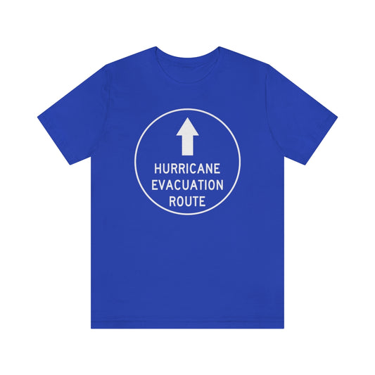 Hurricane Evacuation Route Tee