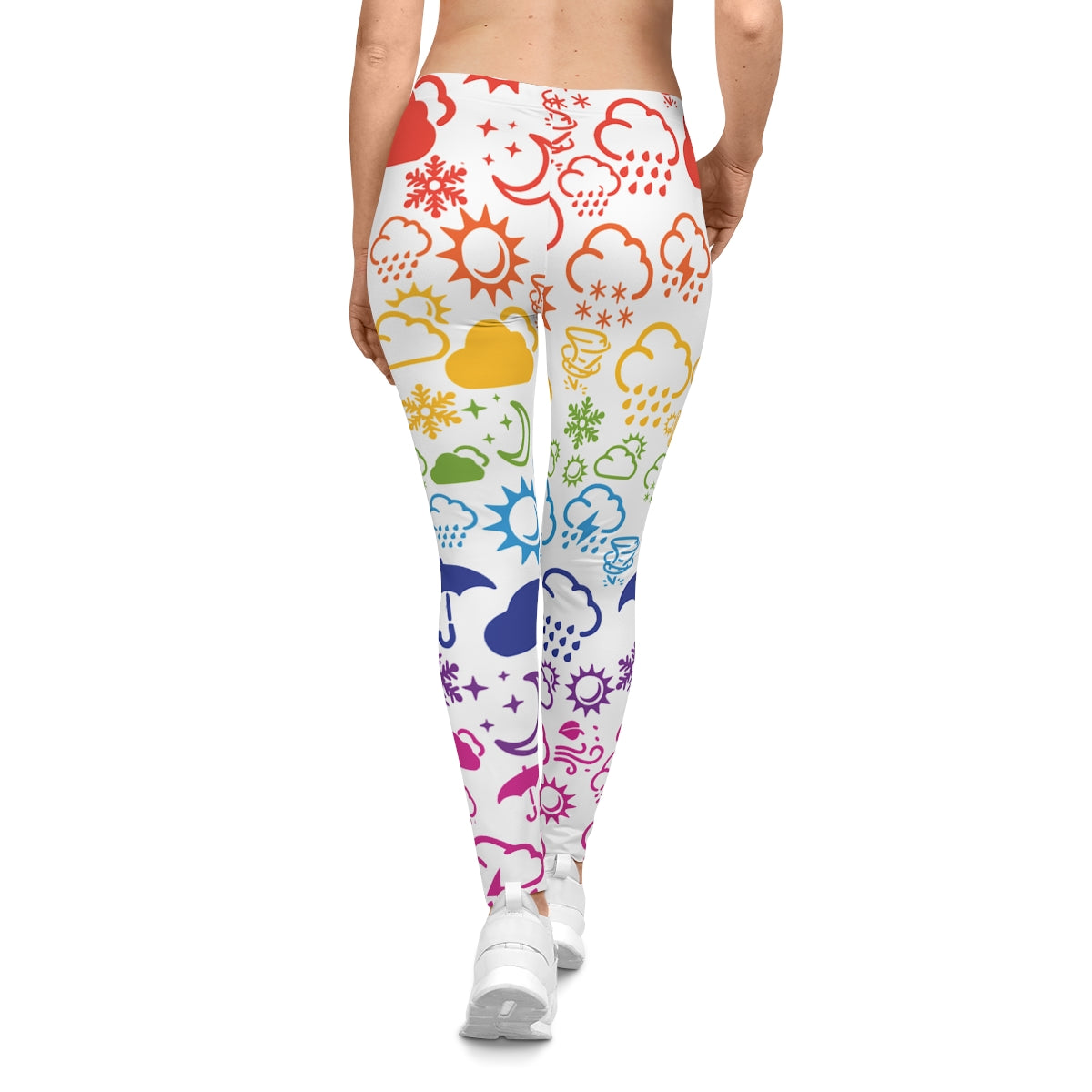 Wx Icon (Arc-en-ciel) Legging décontracté 