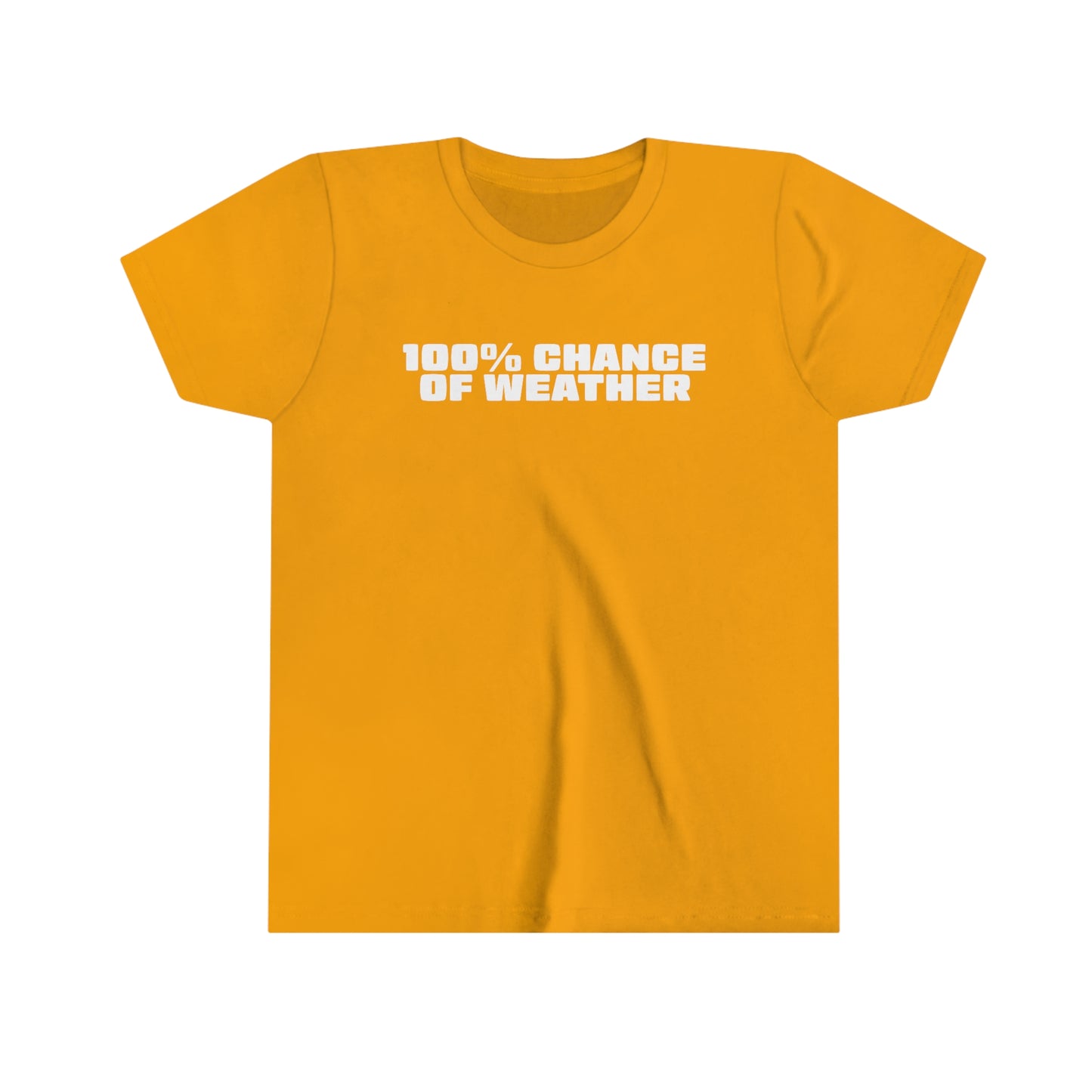 100% Chance of Weather Kids Tee