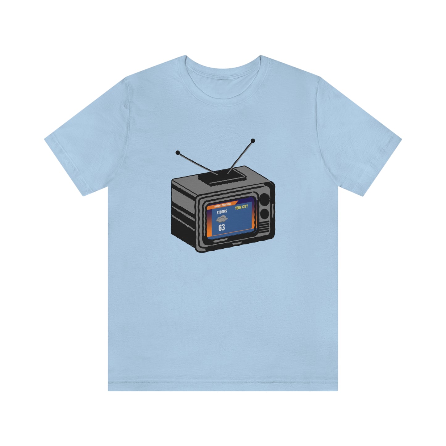 Retro TV Forecast Tee