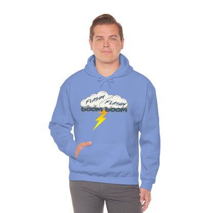 Sudadera con capucha Flashy Flashy Boom Boom 