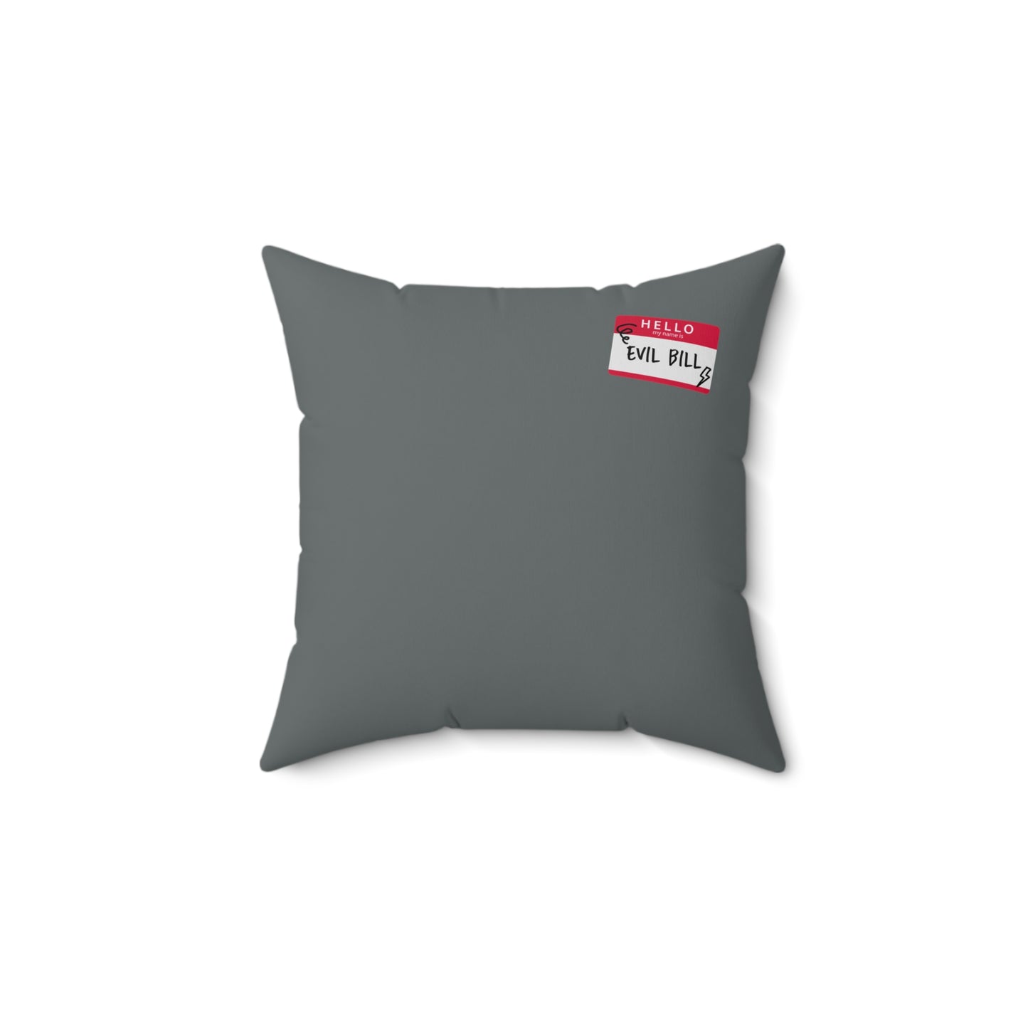 Evil Bill Throw Pillow