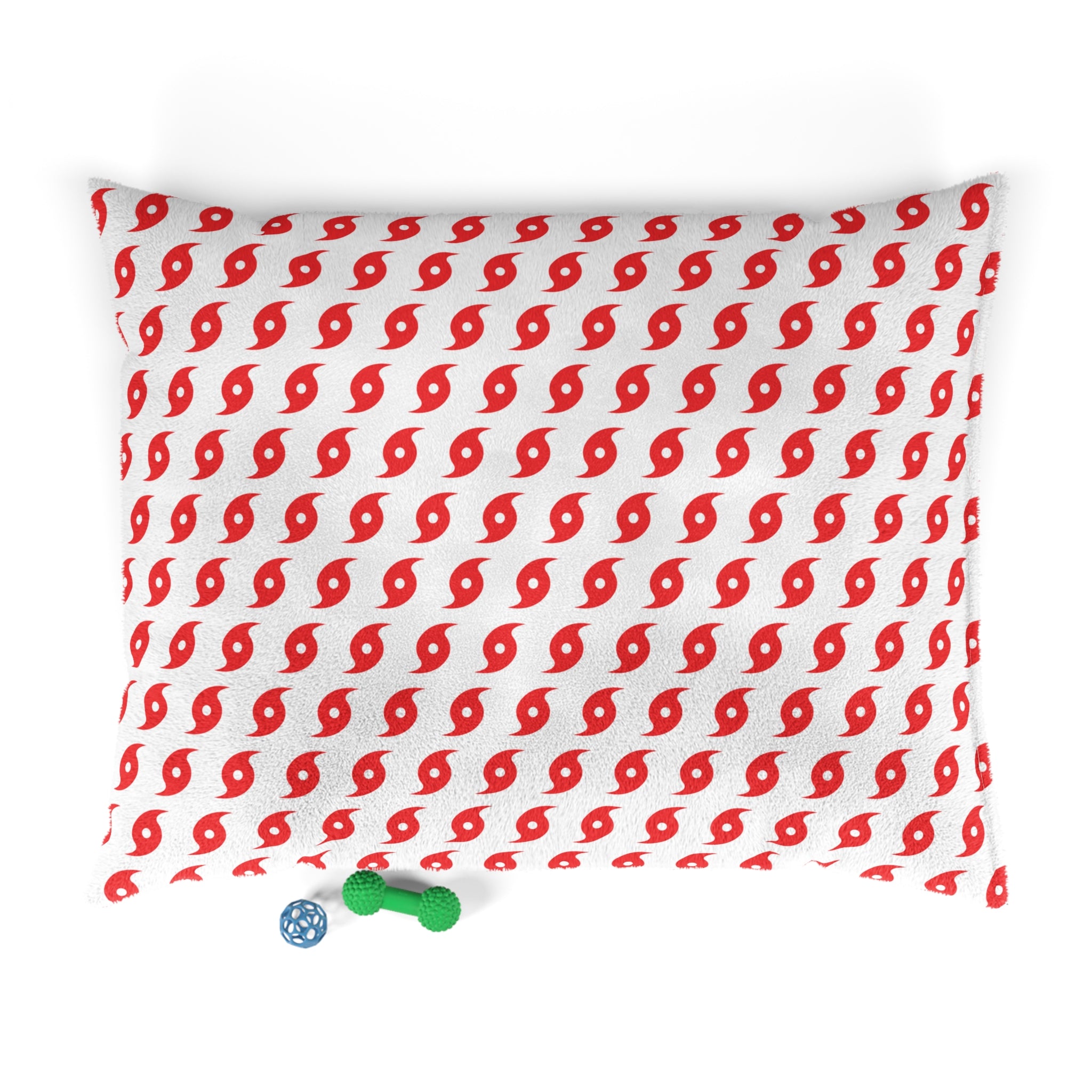 Hurricane Icon (Red) Pet Bed 