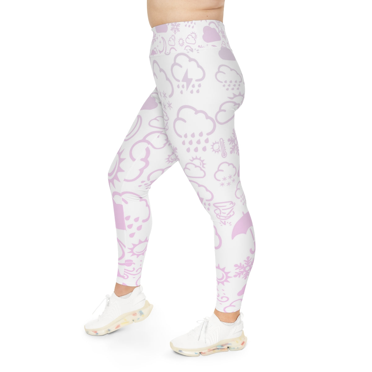 Wx Icon (Rose) Legging Taille Plus 