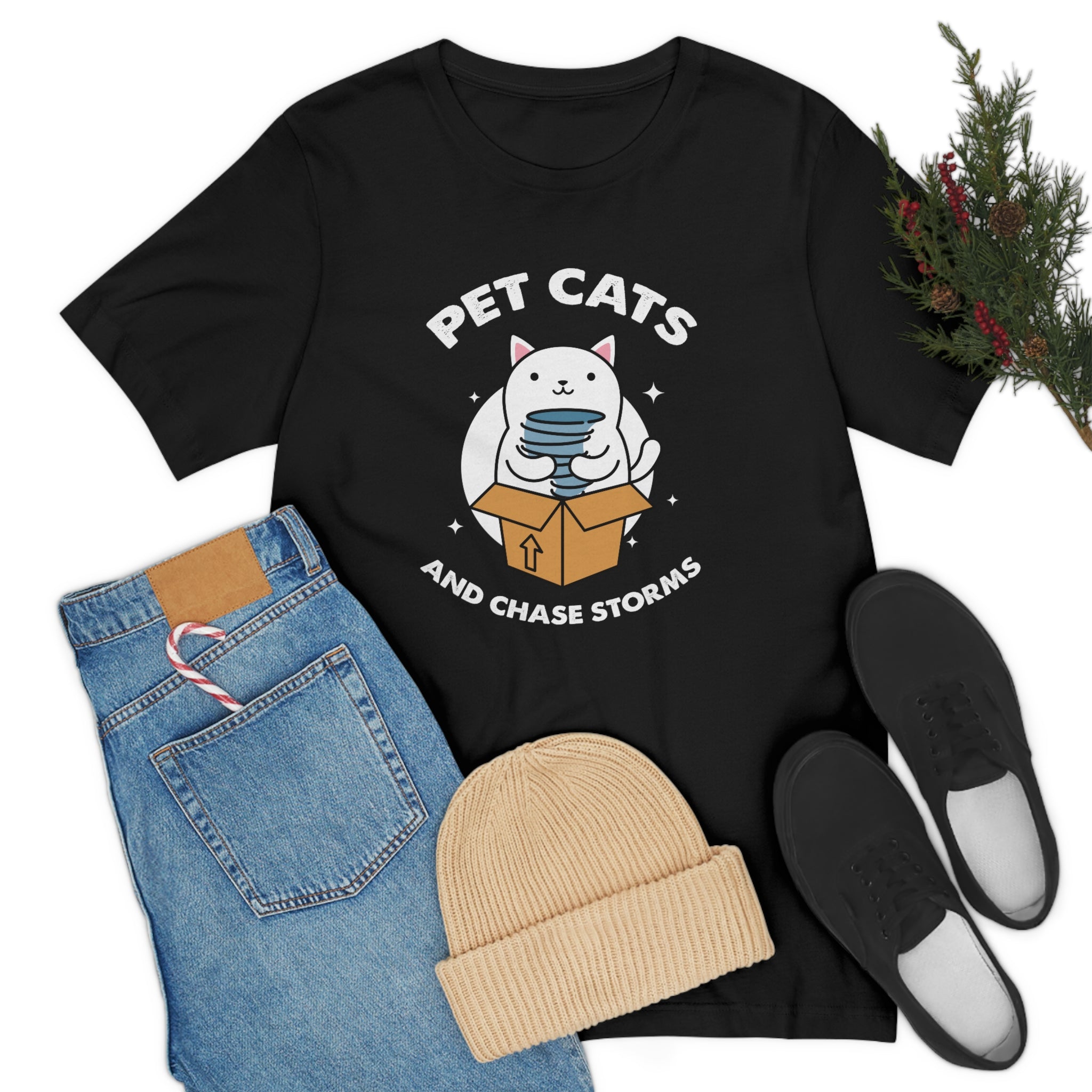 Pet Cats and Chase Storms Tee 